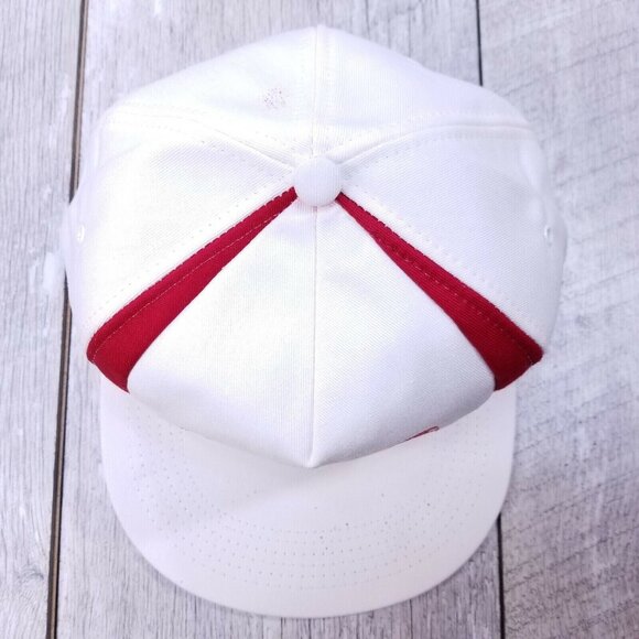 Vintage Perigord Janitorial Supllies Baseball Hat Cap Snapback White K-Brand - Picture 3 of 7